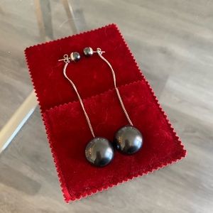 Ferragamo pearl earrings